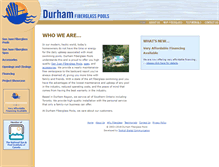 Tablet Screenshot of durhampools.ca